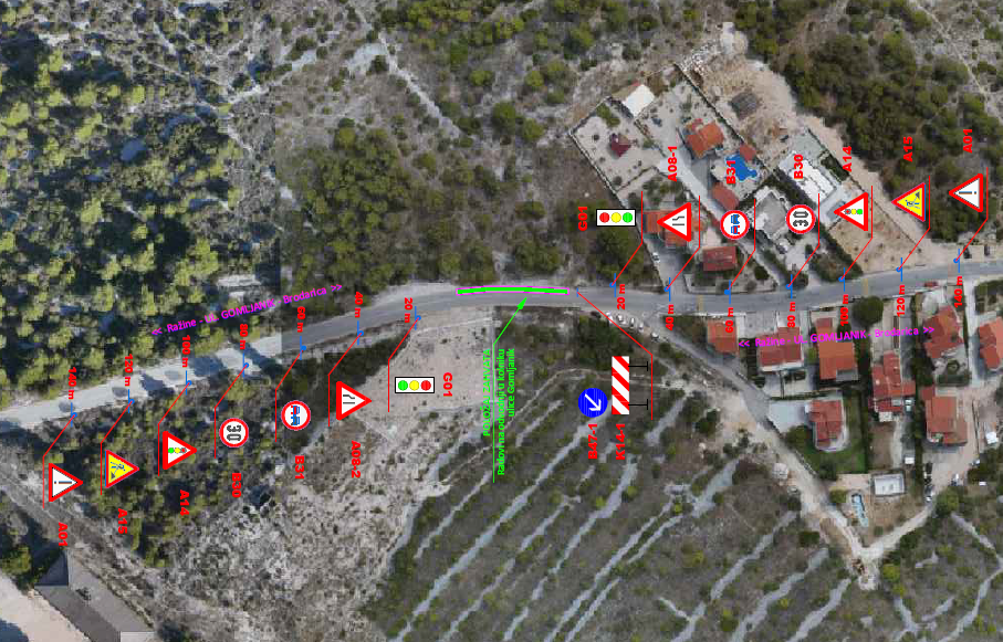 U ponedjeljak, 16. ožujka, privremena regulacija prometa u Ulici Gomljanik u Brodarici 